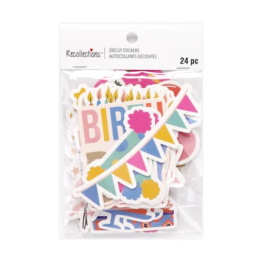 Birthday Die Cut Stickers by Recollections™